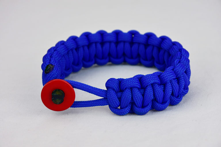 Blue Paracord Bracelet That Will Help People Who Are In Need