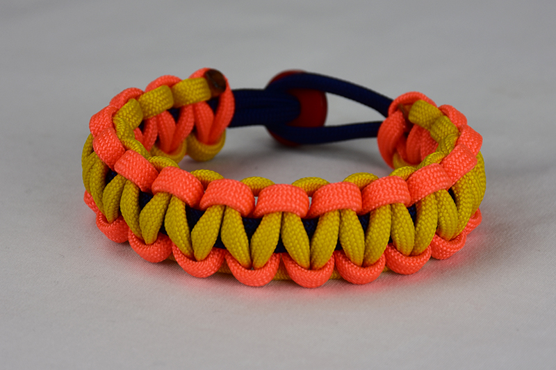 red and yellow bracelet