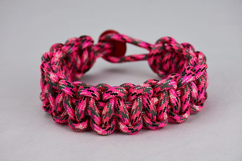 Camouflage macrame hand made woven bracelet - Shop macrame Bracelets -  Pinkoi